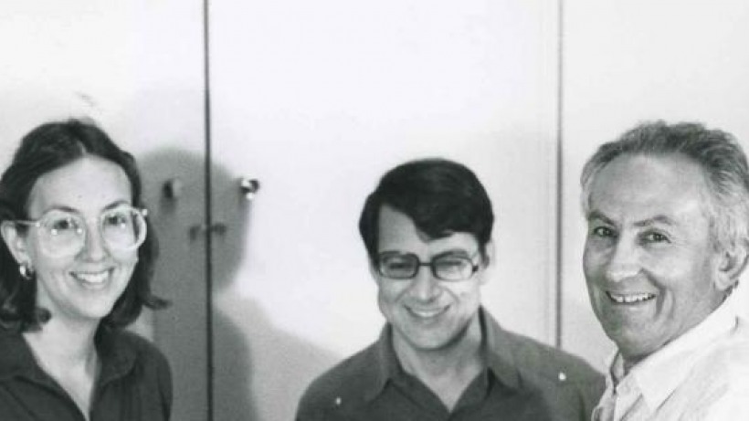 Profs. Bezalel Narkiss and Shalom Sabar